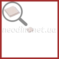 неодимовый магнит квадрат 9,5х9,5х2мм, фото 1