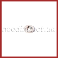 Магнит с зенковкой D14-d7/4,5хh3 мм, фото 1