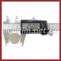 магніти D 25x1,5 Фото 3