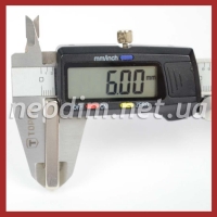 Магнит под потай 40x12x6mm-7/3.5mm х 2 отвер.