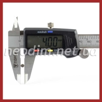 Магнит диск D 4-1 мм, фото 2