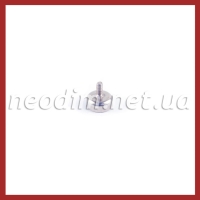 Магнит в корпусе с наружной резьбой С12 - Фото 1