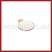 Магнит самоклейка Ø D15 mm х H1 mm (3м) фото 2