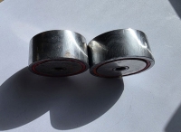 Поисковый двухсторонний магнит F=80*2  Premag с дефектом