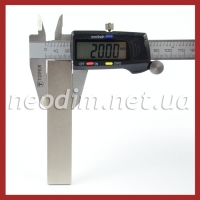 Магниты - прямоугольники 100x20x5 мм, фото 3