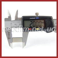 Магнит прямоугольник 20x10x2 мм, фото 2