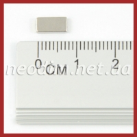 Магниты - прямоугольники 8x4x1,2 мм, фото 1