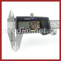 Магниты - прямоугольники 8x4x1,2 мм, фото 4