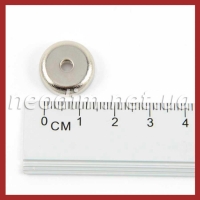 Магнит в метал. корпусе под потай A16, фото 2