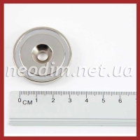 Магнит в метал. корпусе под потай A36, фото 6