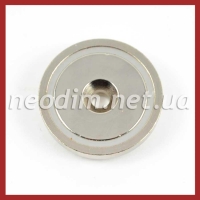 Магнит в метал. корпусе под потай A42, фото 2