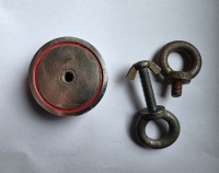 Поисковый двухсторонний магнит F=200*2  Premag с дефектом