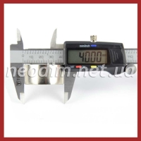 Магнит диск D 40-20 мм, фото 2