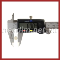 Магнит шайба D 8x1,5, фото 2