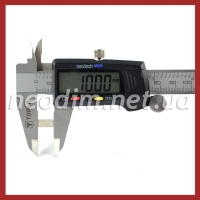 неодимовый магнит прямоугольник 10x5x1 мм, фото 2