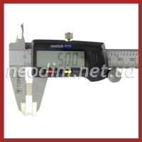 неодимовый магнит прямоугольник 10x5x1 мм, фото 3