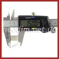 неодимовый магнит прямоугольник 15x10x2 мм, фото 2