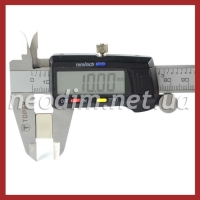 неодимовый магнит прямоугольник 15x10x2 мм, фото 3