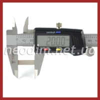 неодимовый магнит прямоугольник 38SH 20x6x2 мм, фото 2