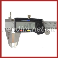 неодимовый магнит прямоугольник 38SH 20x6x2 мм, фото 3