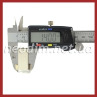 неодимовый магнит прямоугольник 30x14x10 мм, фото 3