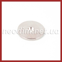 Магнит Ø D30 - 7/3 х H3 потай
