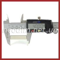 неодимовый магнит прямоугольник 40x10x5 мм, фото 2