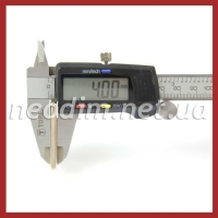 Магнит Ø 40x40x4 mm -7/3.5 mm x 4 потай
