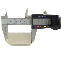 неодимовый магнит прямоугольник 50x25x12 мм, фото 5