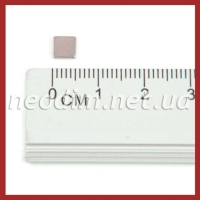 Магниты - квадраты 5x5x1,2 мм