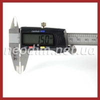 неодимовый магнит прямоугольник 7x6x1.5 мм, фото 4