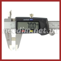 неодимовый магнит квадрат 7х7х2мм, фото 2