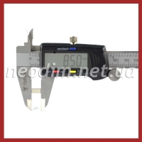 неодимовый магнит прямоугольник 8,5x3,4x4,5 мм