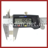 неодимовый магнит квадрат 9,5х9,5х2мм, фото 3