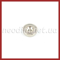 Магнит в метал. корпусе под потай A25, фото 1