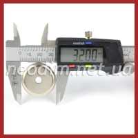 Магнит в метал. корпусе под потай A32, фото 3