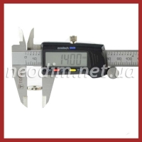 Магнит с зенковкой D14-d7/4,5хh3 мм, фото 2