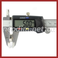 Магнит с зенковкой D15-d7,5/3,5хh5 мм, фото 4