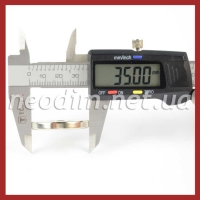 Магнит кольцо ᴓ D35 - 16 x H5, фото 2