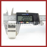 Магнит кольцо ᴓ D40 -25 x H20 мм, фото 3